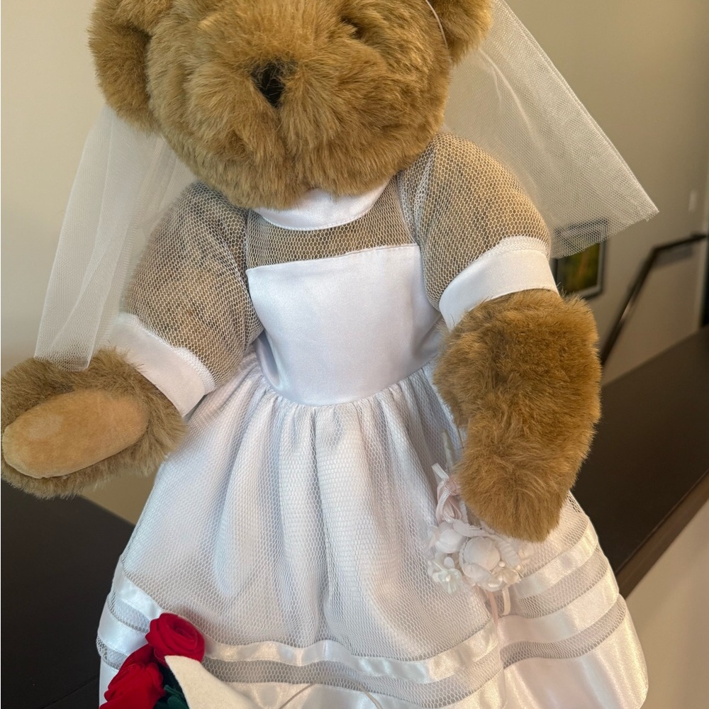 Vintage Vermont Teddy Bear Bride